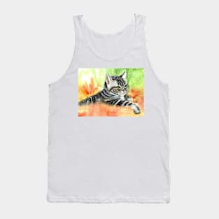 Tabby Cat Tank Top